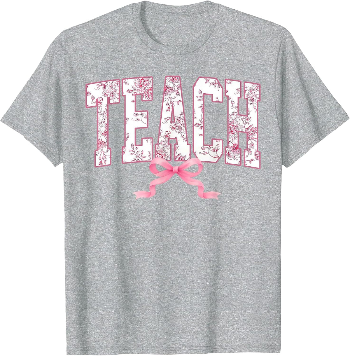 Teacher Life T-Shirt - Heather Grey