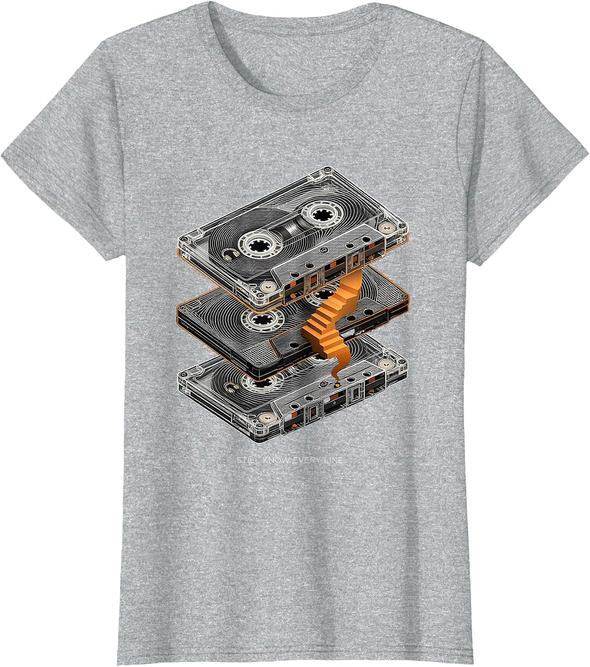 Still Know Every Line 90s R&B Music Fan Nostalgia T-Shirt - Heather Grey