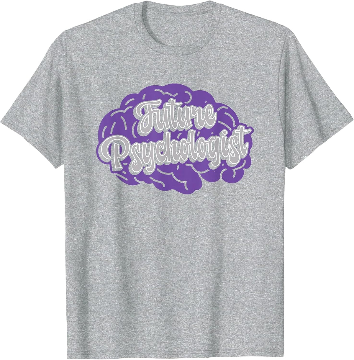 Future Psychologist Psychology Student T-Shirt - Heather Grey