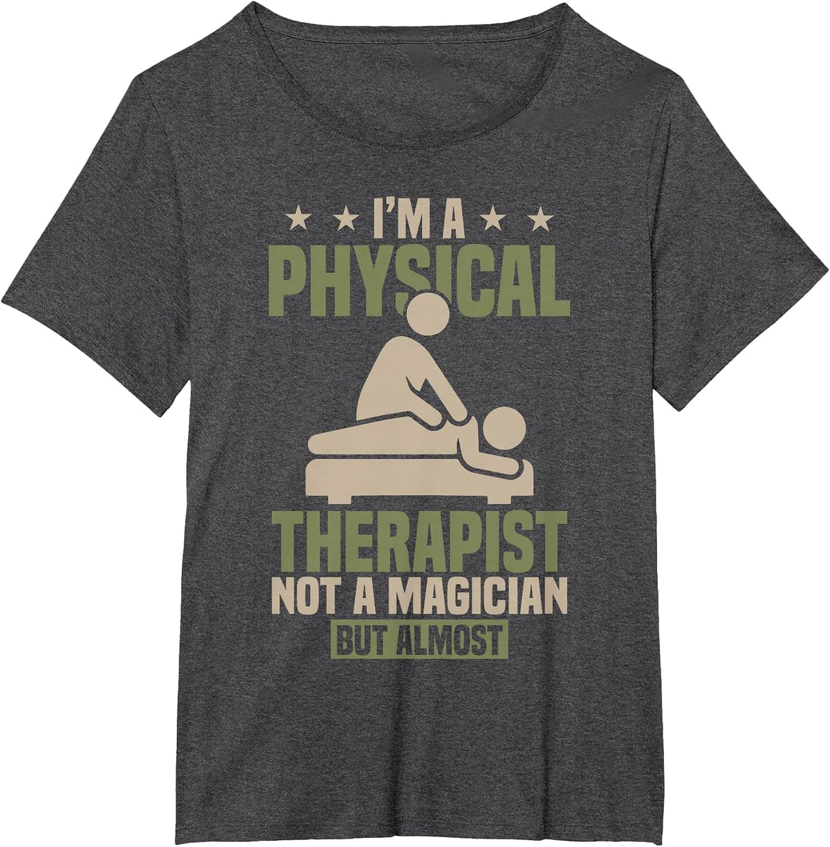Physical Therapist PT Physical Therapy T-Shirt - Dark Heather Grey