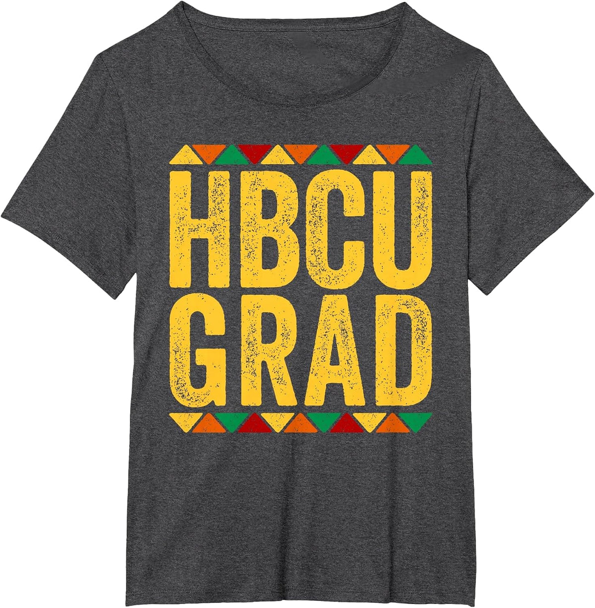 HBCU Grad Shirt Historical Black College Graduate Alumni T-Shirt - Dark Heather Grey