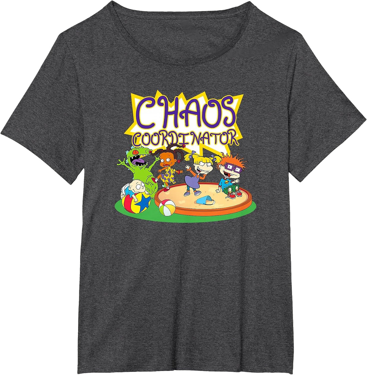Chaos Coordinator T-Shirt - Dark Heather Grey