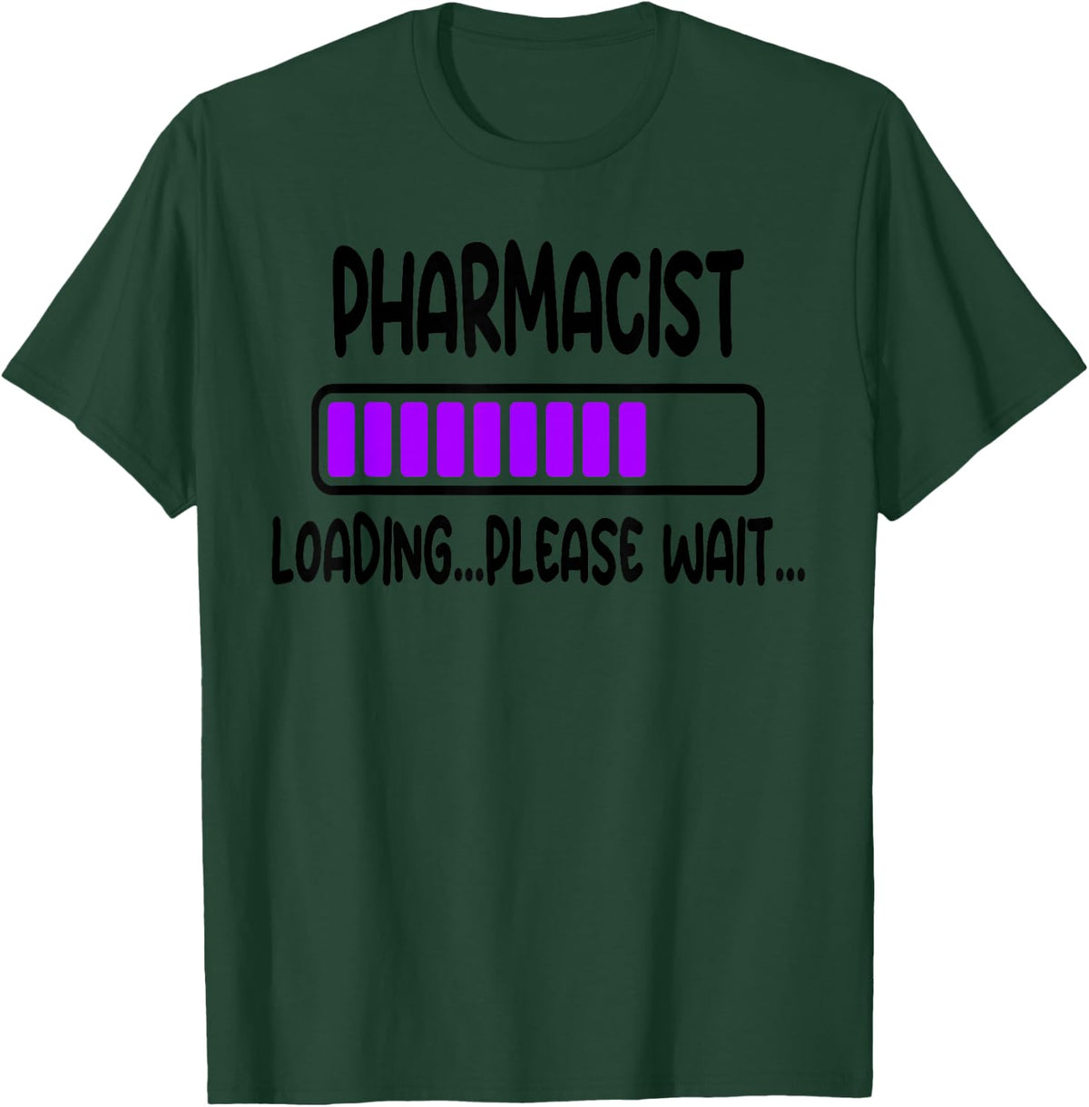 PharmD Student White Coat Ceremony Pharmacist Tees T-Shirt for Pharmacy Professionals - Dark Green
