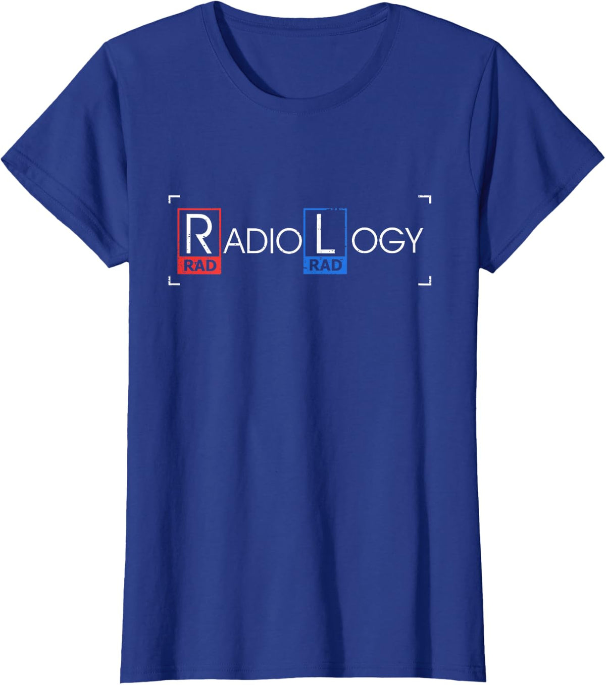 Vintage Saying Radiology Technician Radiologist Women Men T-Shirt - Royal Blue