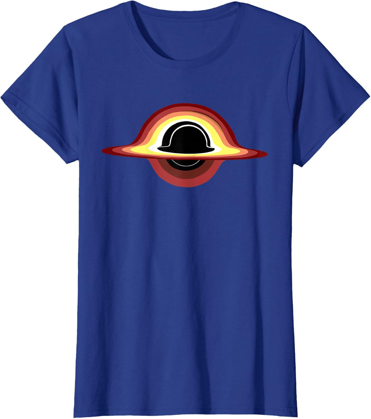 Black Hole Event Horizon Physics Black Hole T-Shirt - Royal Blue