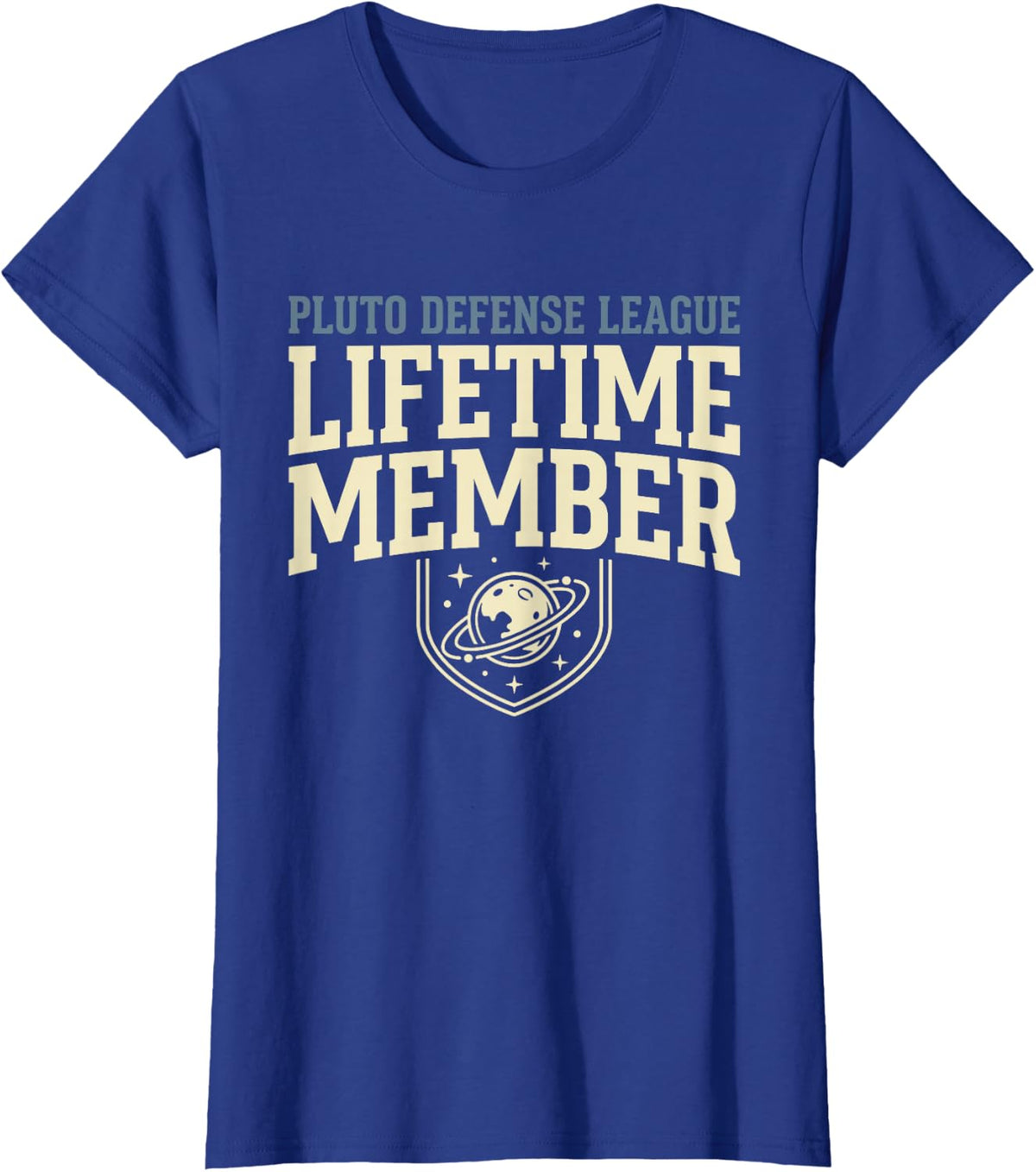 Pluto Justice for Pluto Never Forget Pluto Astronomy Gift T-Shirt - Royal Blue