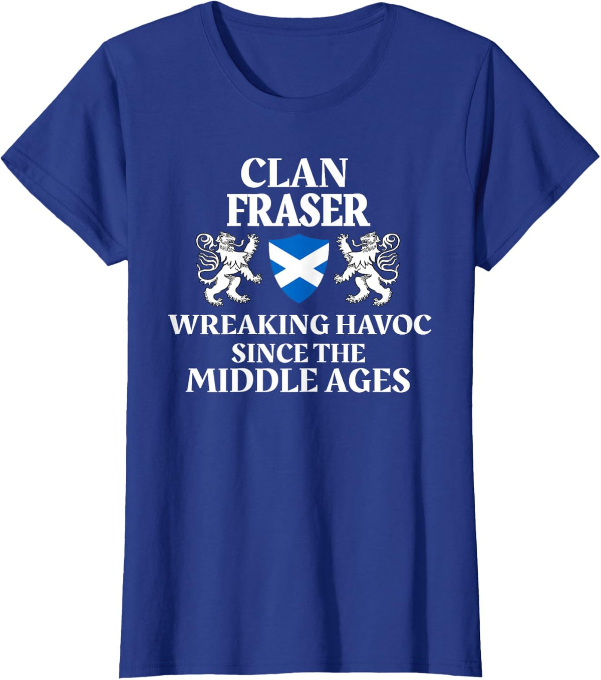 Fraser Scottish Family Clan Scotland Name T-Shirt - Royal Blue