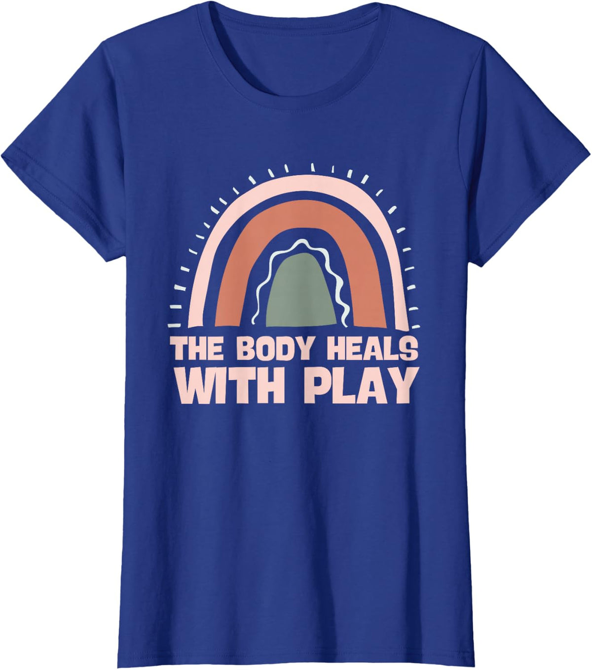 Play Therapist - Recreational Therapy Therapist RT Month T-Shirt - Royal Blue