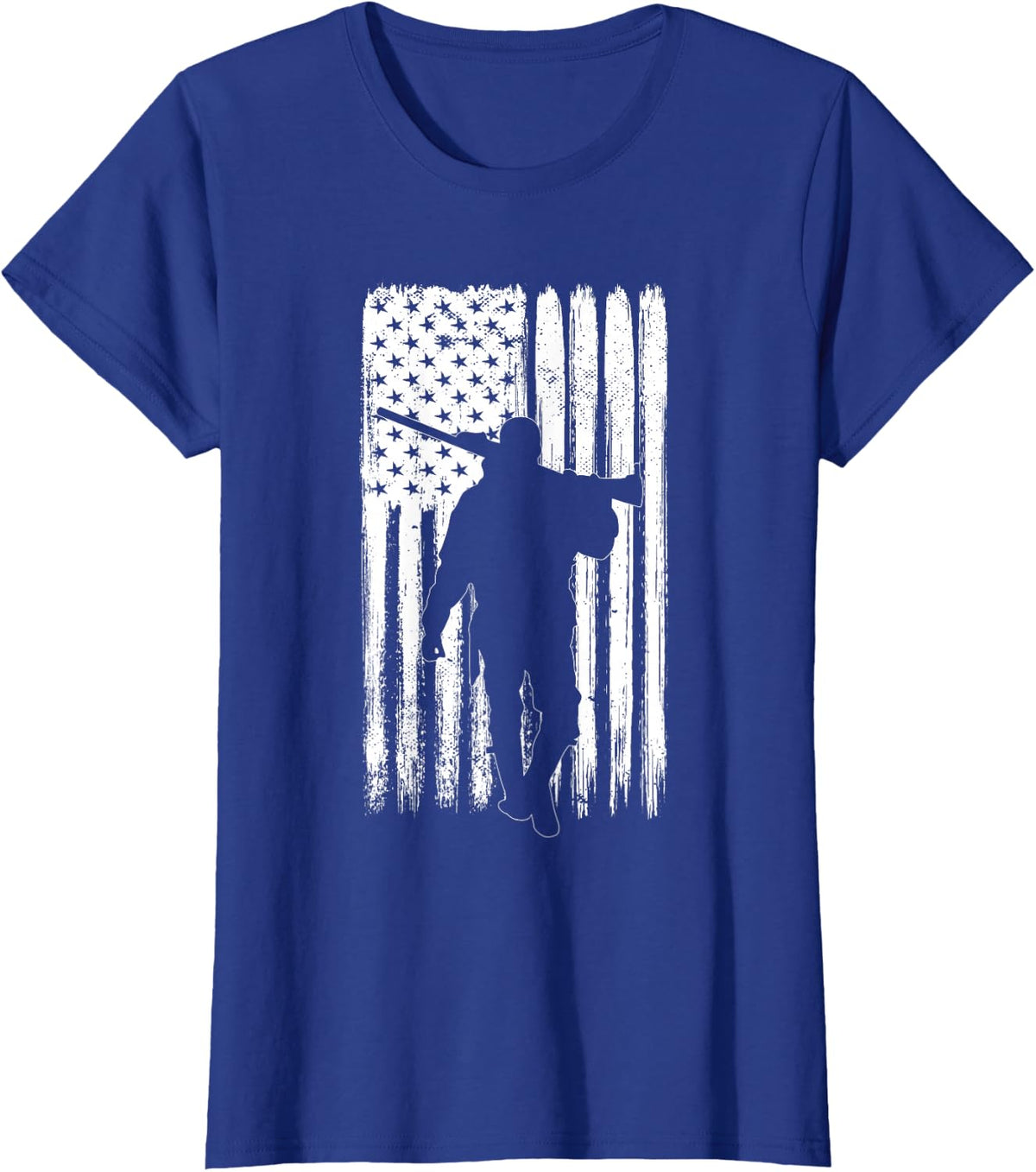 Funny Retired Hunter Saying - American Deer Hunting T-Shirt - Royal Blue