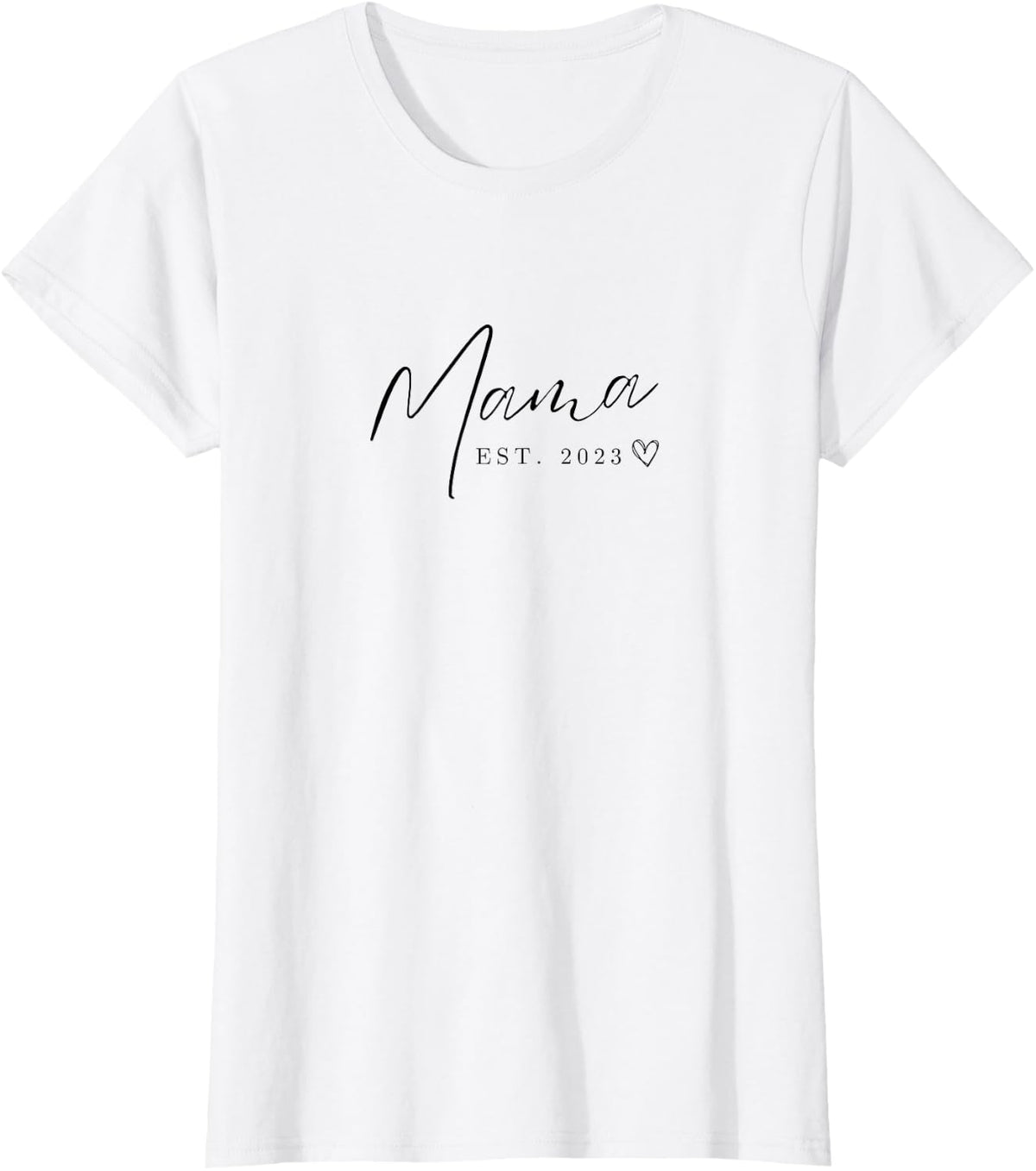 Mama Est. 2023 T-Shirt - White