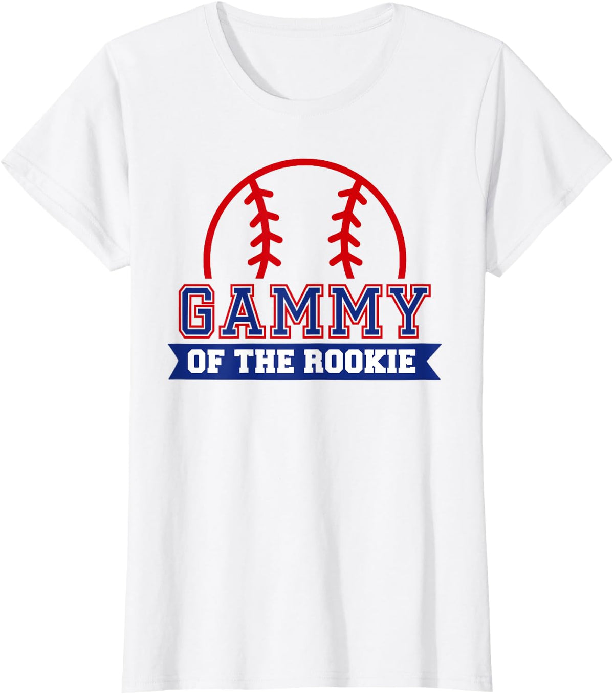 Gammy of Rookie 1st Birthday Baseball Theme Matching Party T-Shirt - White