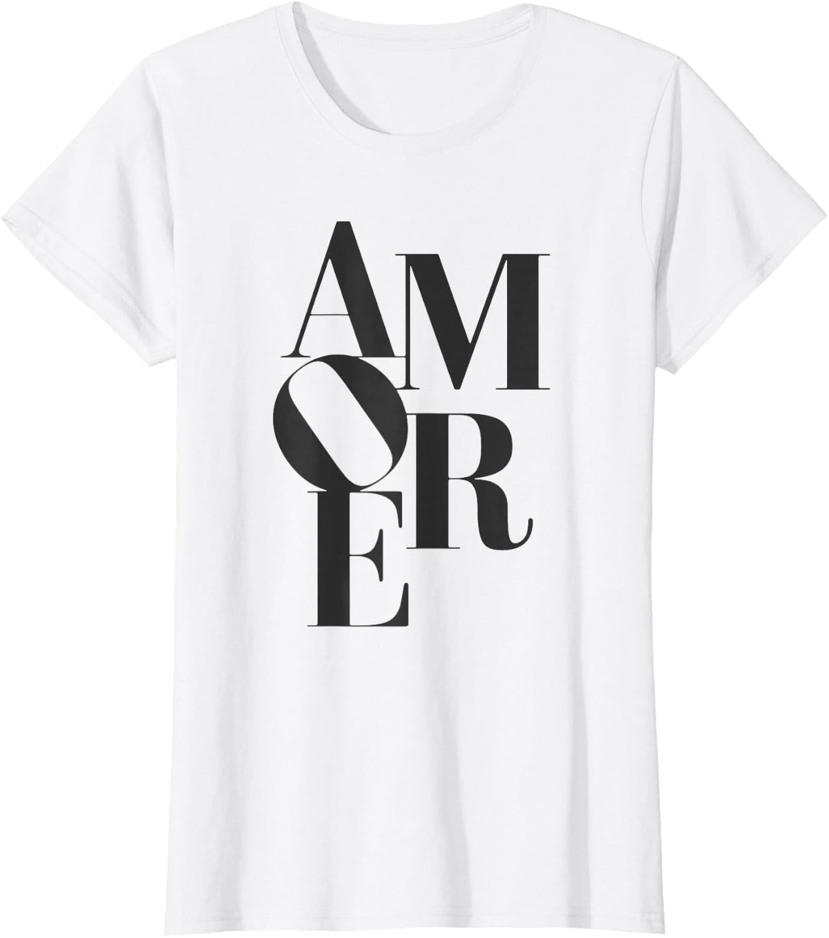 Amore - Romantic Love Passion Italian Gift T-Shirt - White