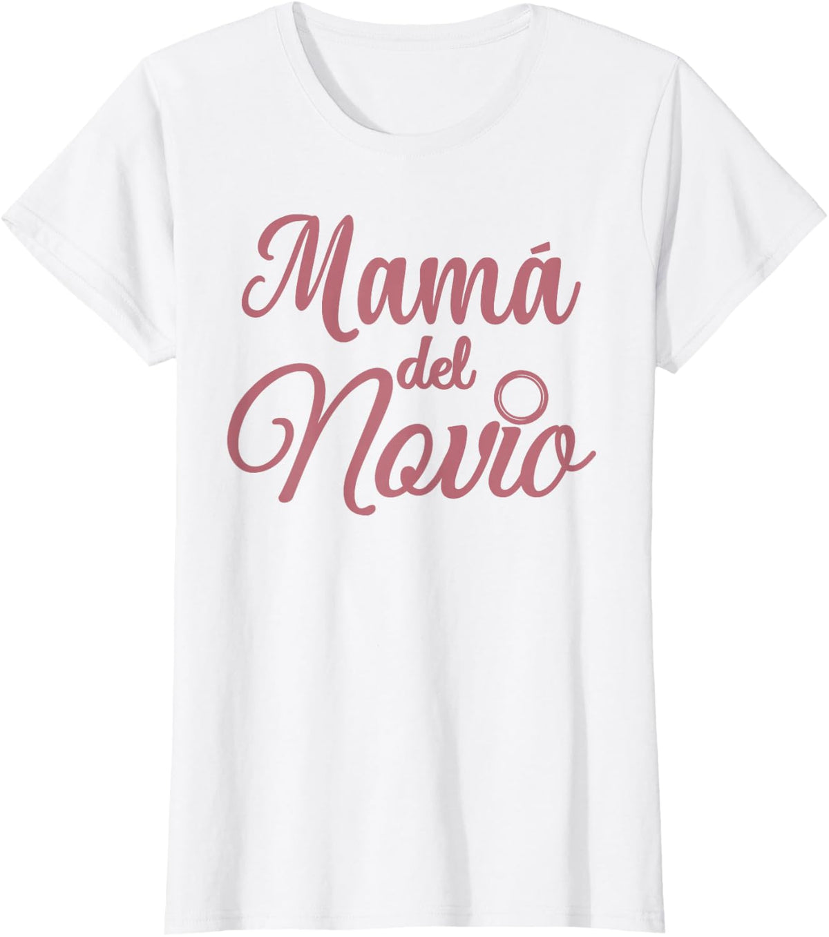 Mamá Del Novio Mother Of The Groom Madre Spanish Wedding T-Shirt - White