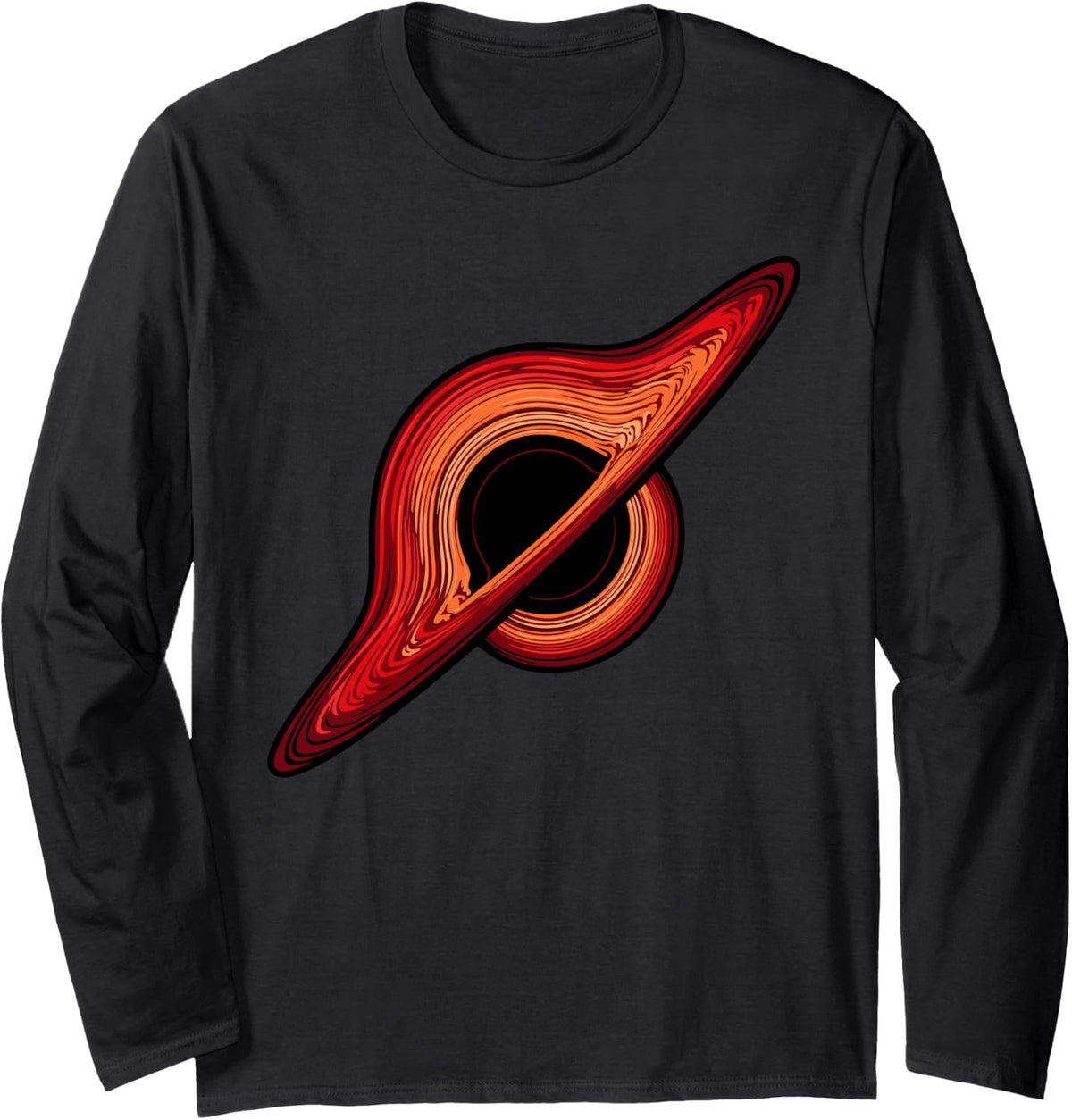 Cool Physics Art for Men Women Physics Physicist Lover Long Sleeve T-Shirt - Adult Unisex Black