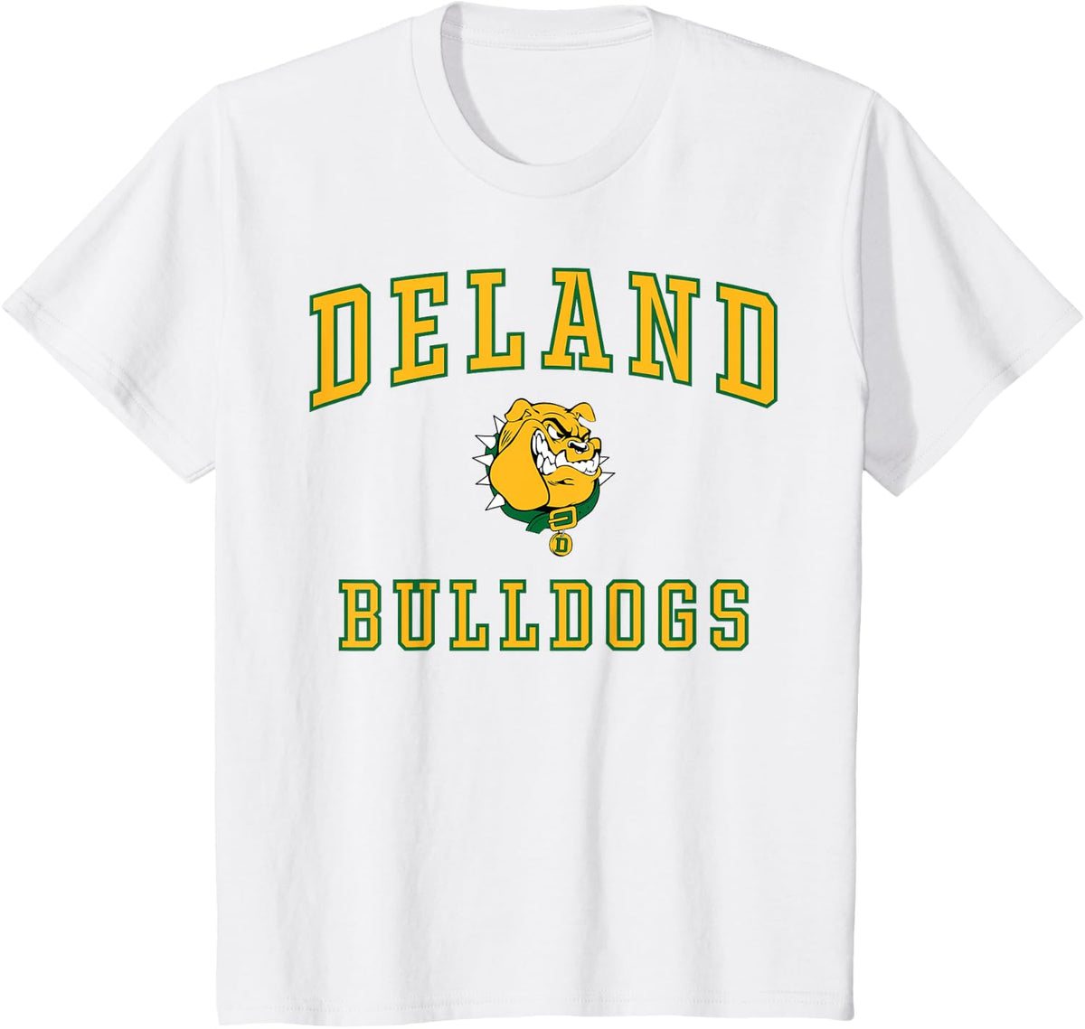 DeLand High School Bulldogs T-Shirt C1 T-Shirt - White