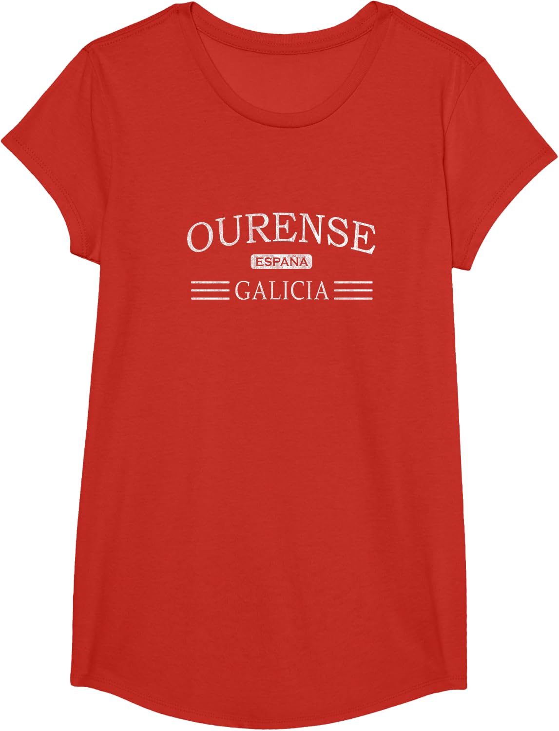 Ourense - Galicia - España T-Shirt - Girls Red