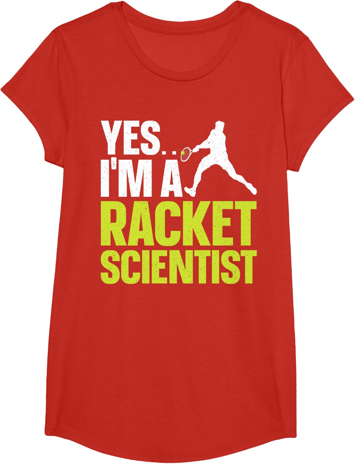 Best Tennis Novelty For Men Women Tennis Lover Tennis Player T-Shirt - Girls Red