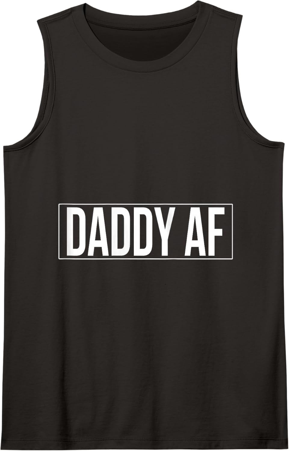 Daddy AF Tank Top - Black