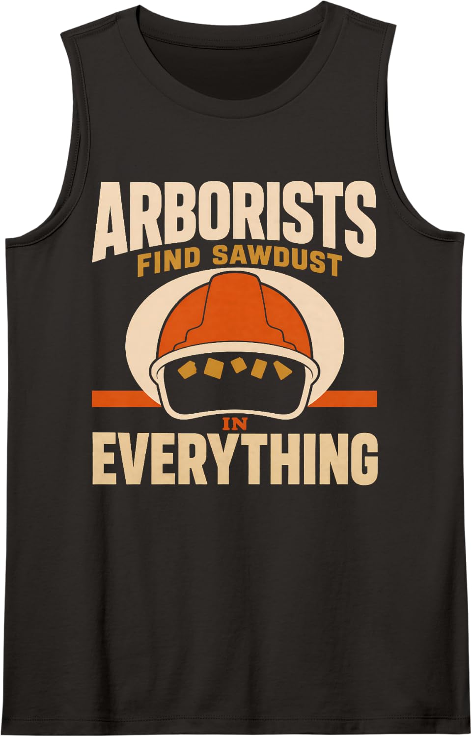 Arborist Tree Surgeon Tree Service Climber Gift Sleeveless Tank Top - Black