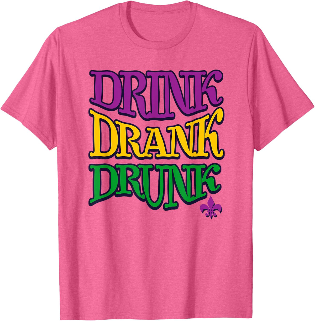 New Orleans T-Shirt - Pink Heather