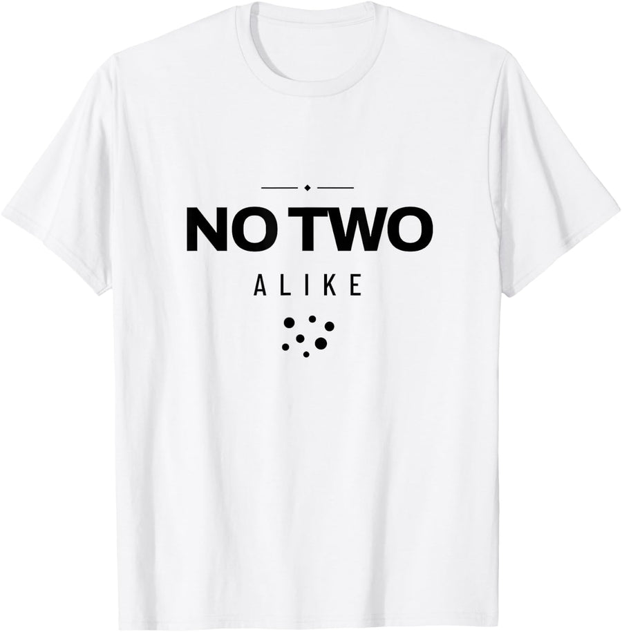 Dalmatian - No Two Alike - Spotted Dog T-Shirt - White