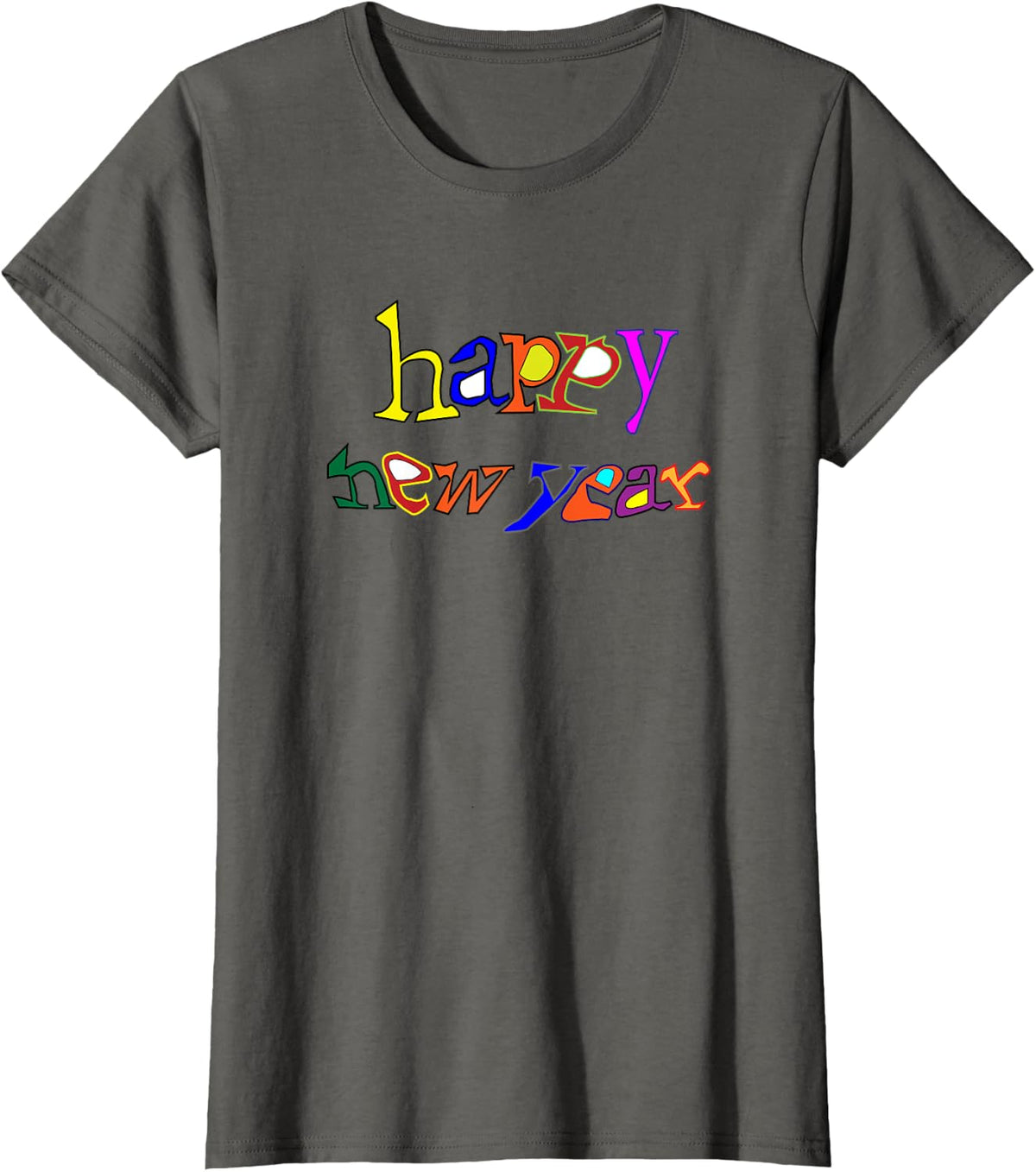 happy new year 2024 T-Shirt - Asphalt Grey