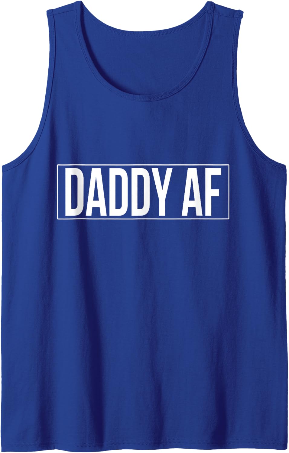 Daddy AF Tank Top - Royal Blue