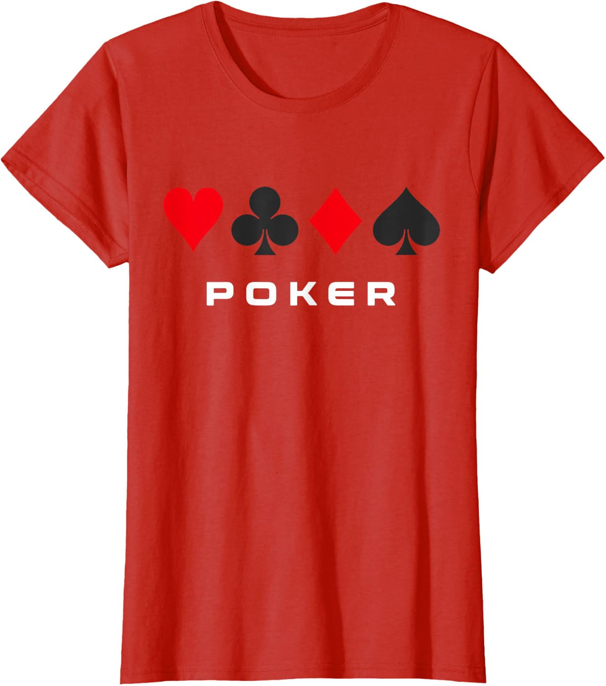Poker Clothing - Poker T-Shirt - Red