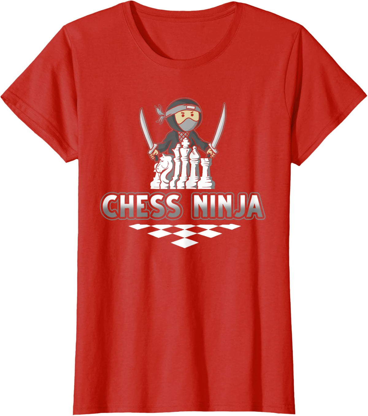 Best Chess Art For Men Women Boys Chess Lover Chess Player T-Shirt - Red