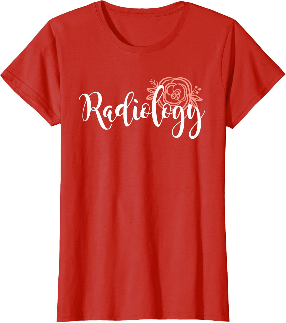 Cute Radiology Design - Radiologist, Rad Tech, X-Ray Tech T-Shirt - Red