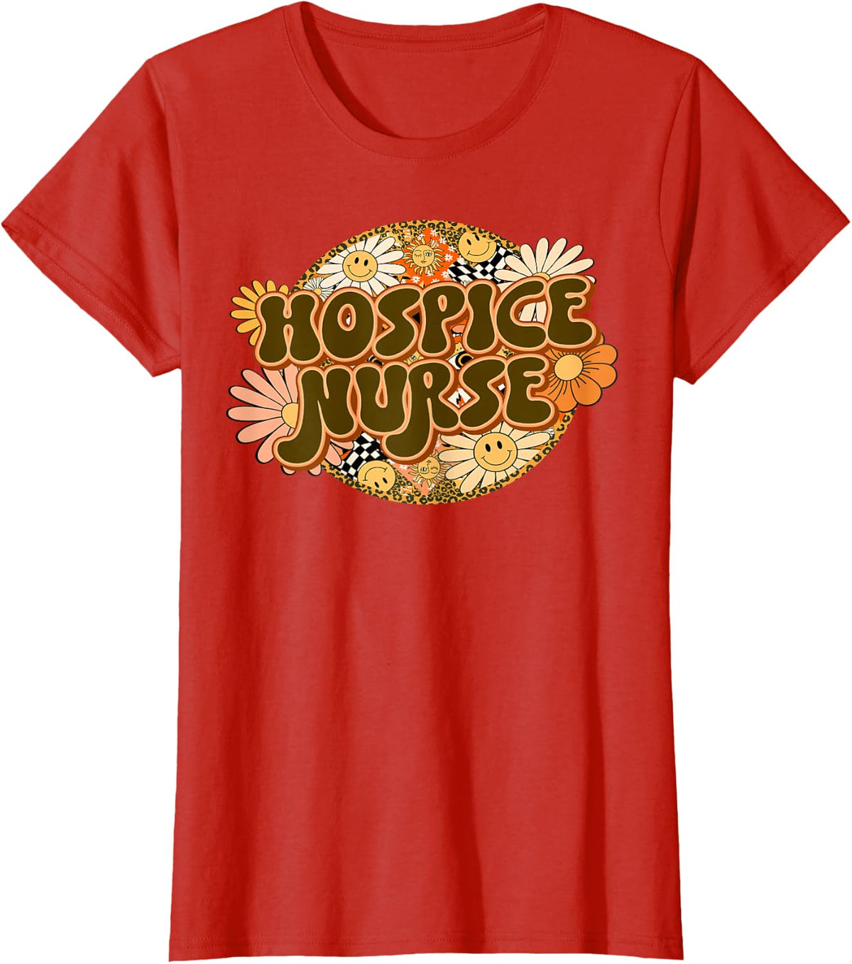 New Hospice Social Worker Nursing Aide Hospice Nurse Week T-Shirt - Red
