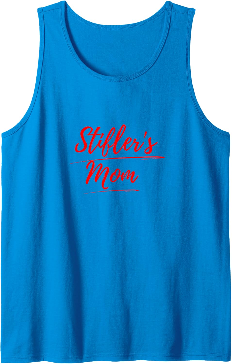 Milf Fan Design. Stifler's mom. You Want a Date? Tank Top - Sapphire Blue