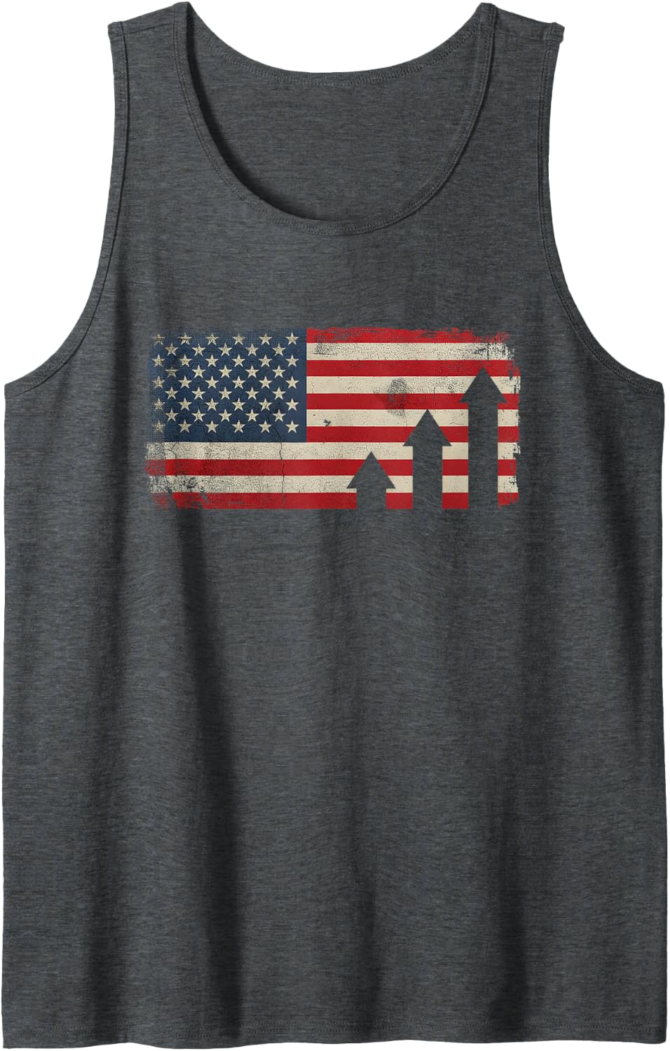 - Down Syndrome Awareness Sleeveless Tank Top - Dark Heather Grey