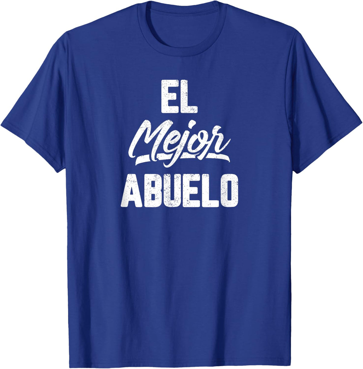 Abuelo Grandpa in Spanish Dad Papa Padre T-Shirt - Royal Blue