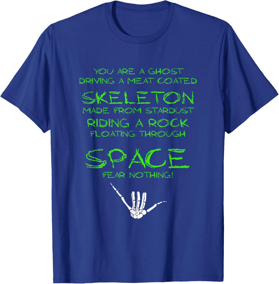 The OG You Are a Ghost Tee shirt - Royal Blue