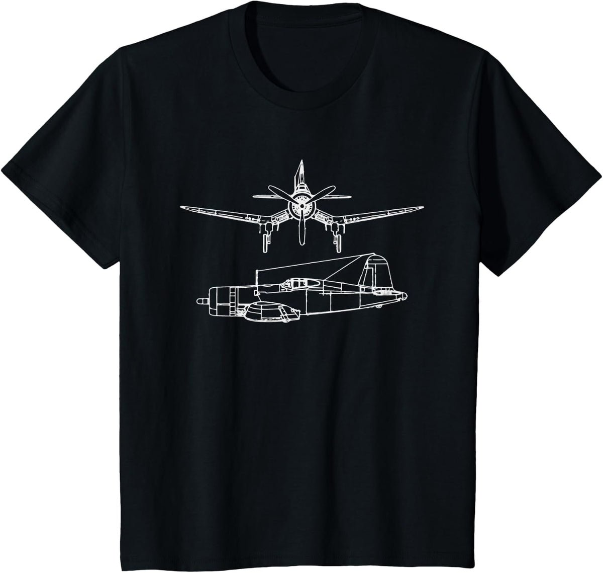 Corsair F4U T-Shirt - Black