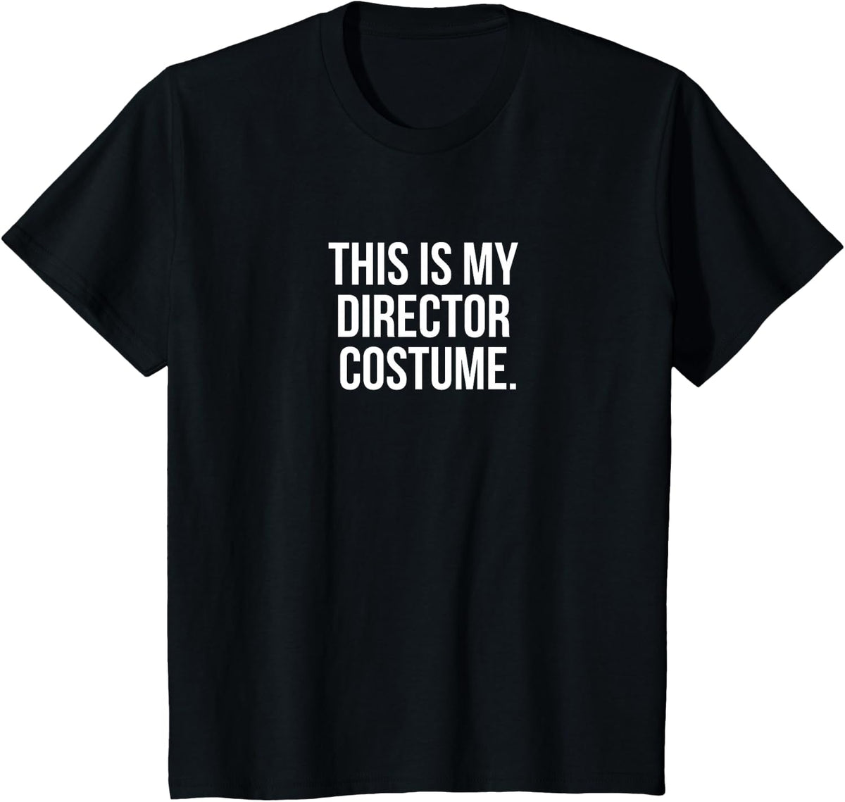 This is my Director Costume funny Halloween tee shirt T-Shirt - Black
