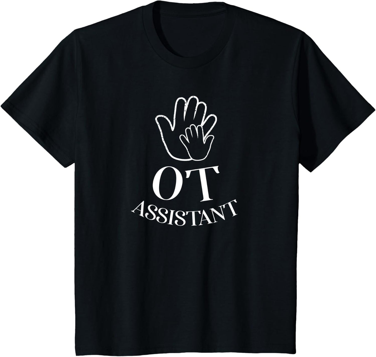 OT Assistant Occupational Therapy Assistant Shirt OTA Gift T-Shirt - Black