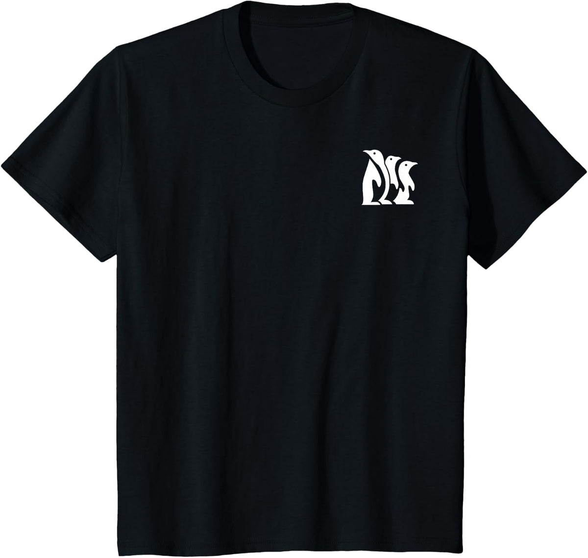penguin logo T-Shirt - Black