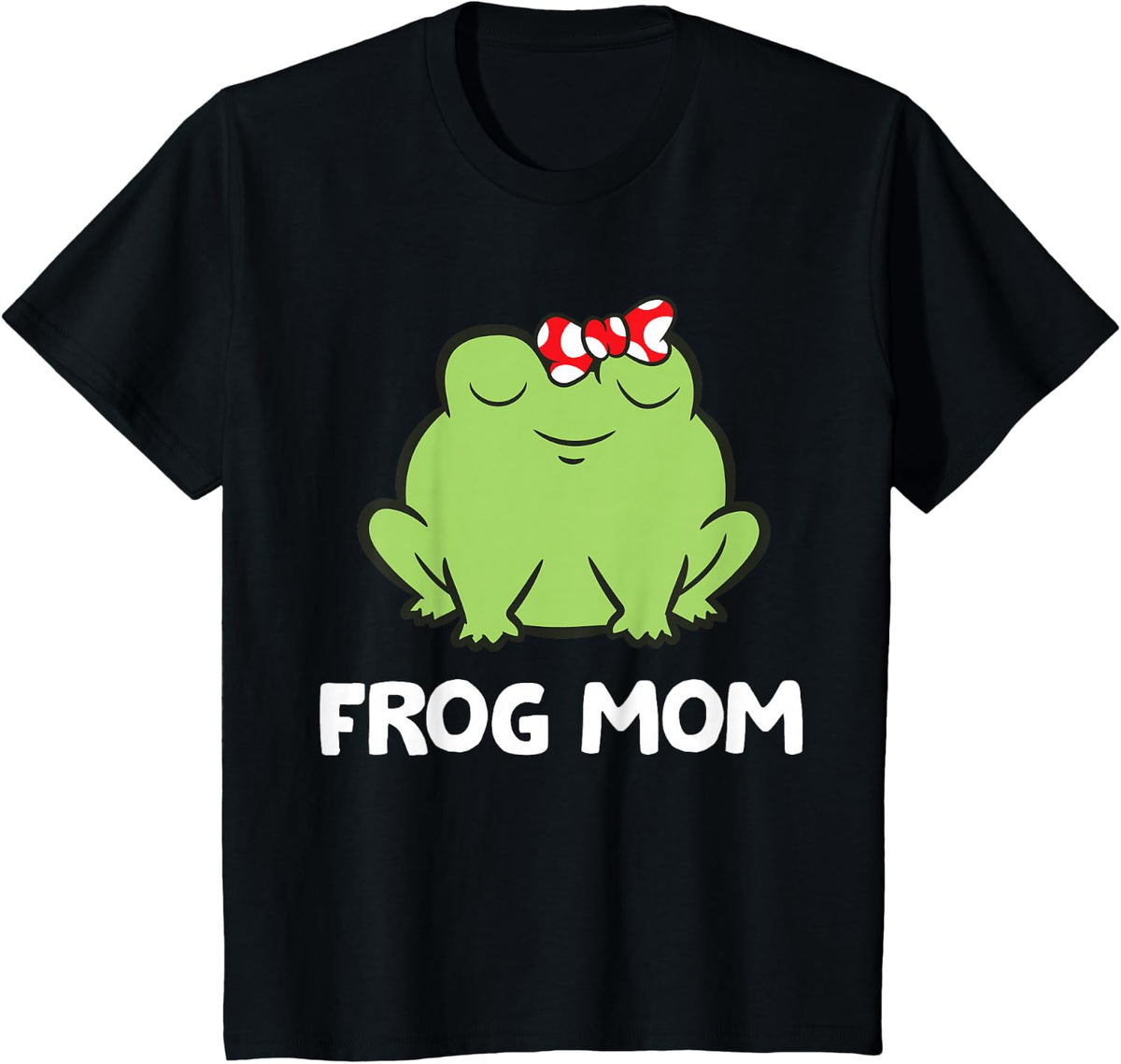 Frog Owner Mom Amphibian Pet Frog Funny Frog Mom T-Shirt - Black