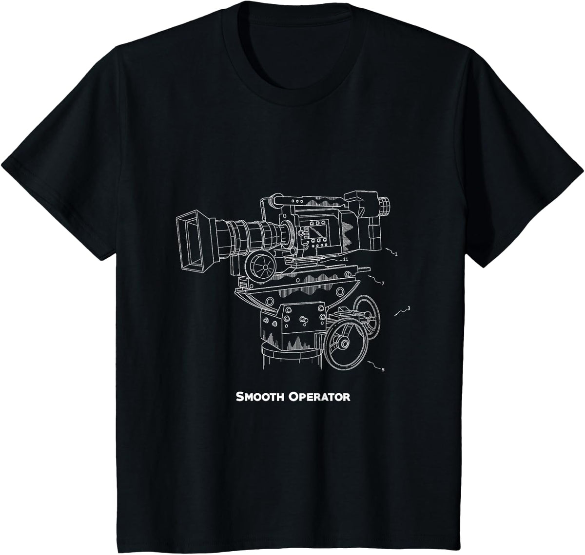 Cinematography T-Shirt for Filmmakers & Camera Operators T-Shirt - Black