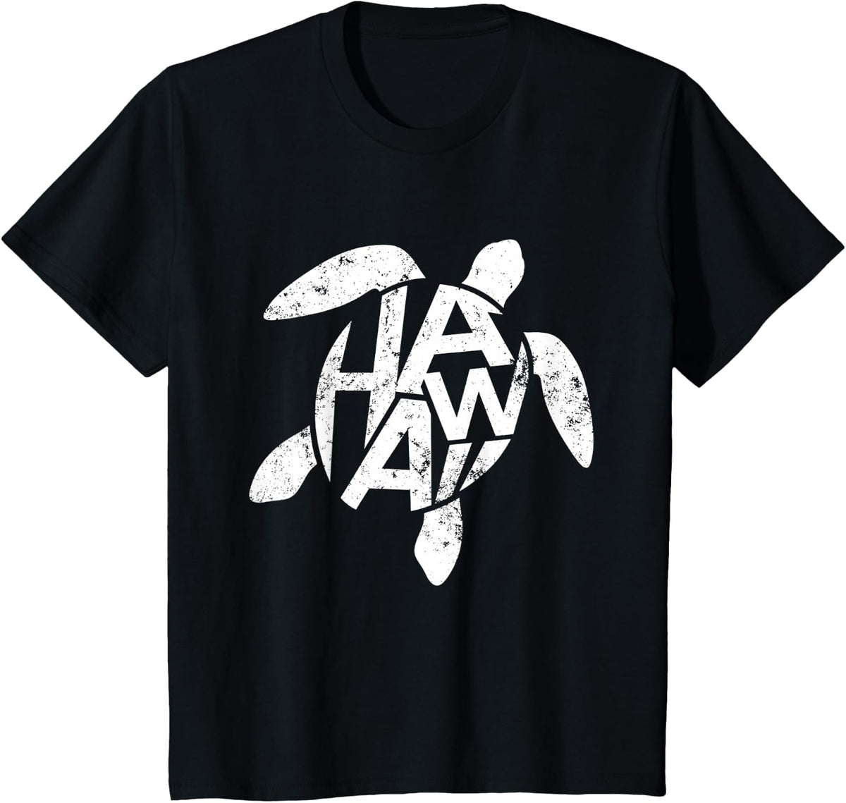 Hawaii Turtle Vintage T-Shirt - Black