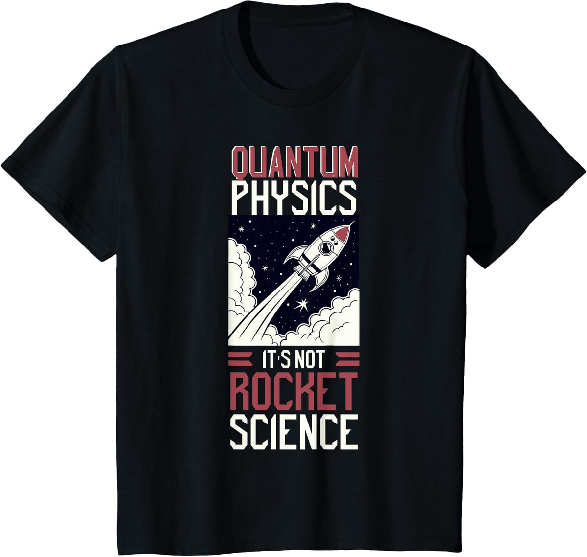Quantum Physics Science Matter Light T-Shirt - Black
