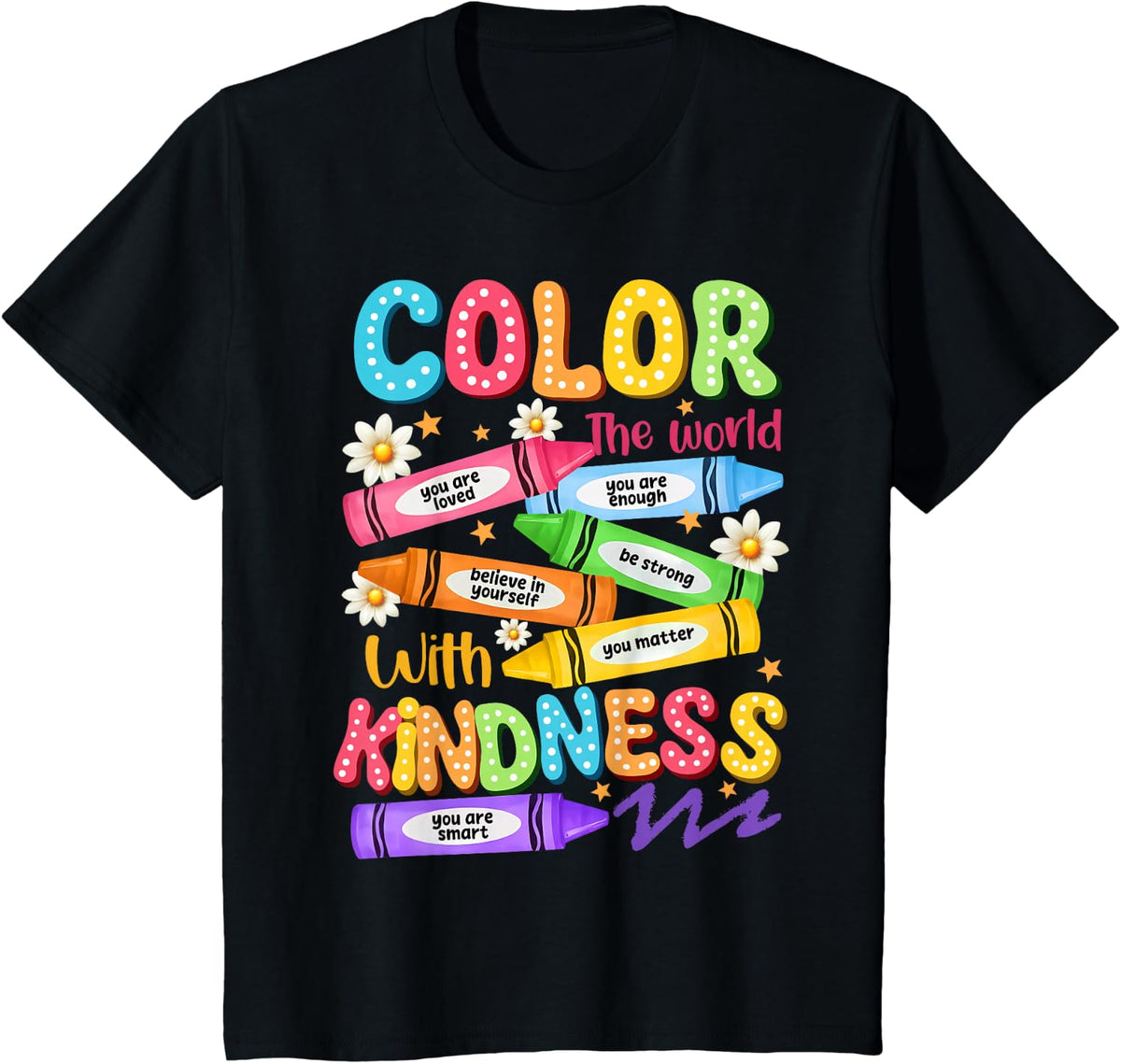 To School T-Shirt - Black