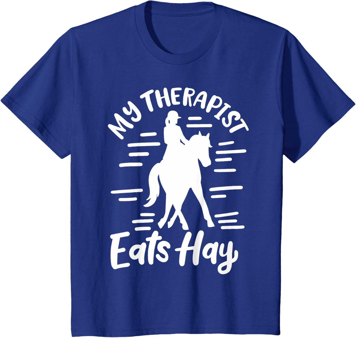 Dressage T-Shirt - Royal Blue