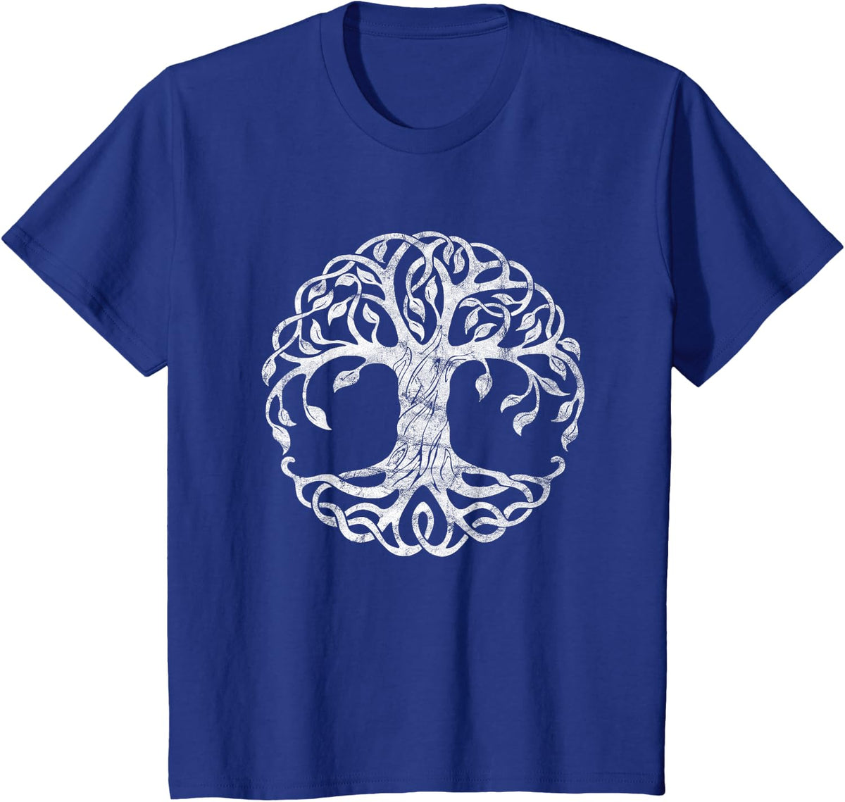San Patties Irish Celtic Tree Of Life St Patricks Day T-Shirt - Royal Blue