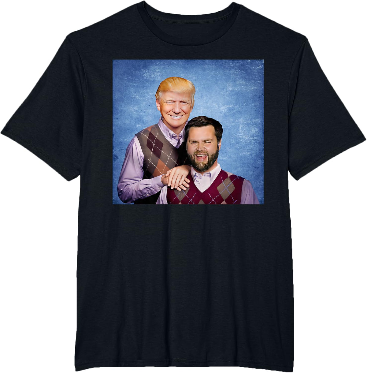 Trump 2024 Brothers Funny Gifts Trump T-Shirt - Unisex-Adults, White, Small, Short Sleeve, Classic Fit, Polyester, Cotton