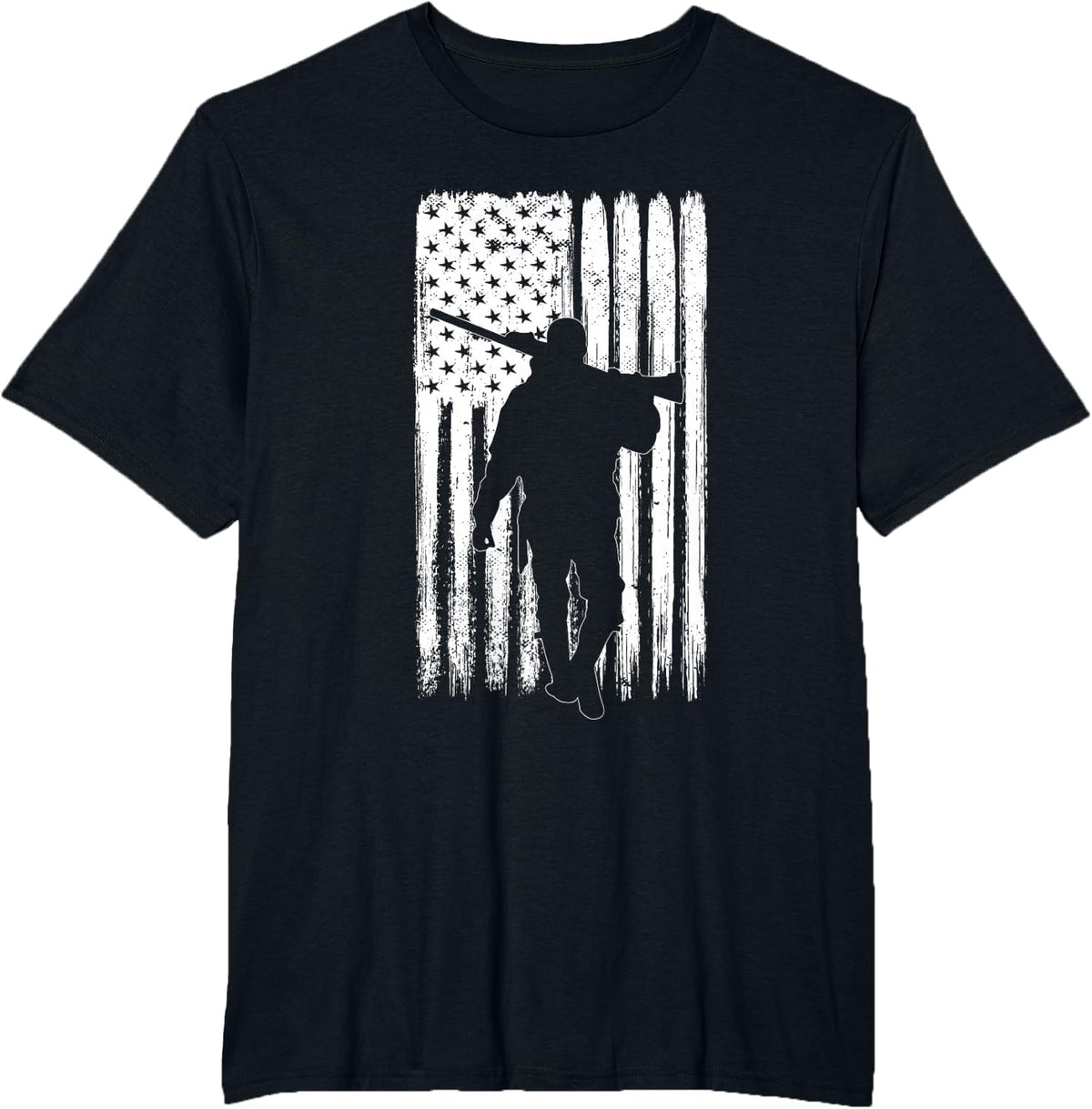 Funny Retired Hunter Saying - American Deer Hunting T-Shirt - Black