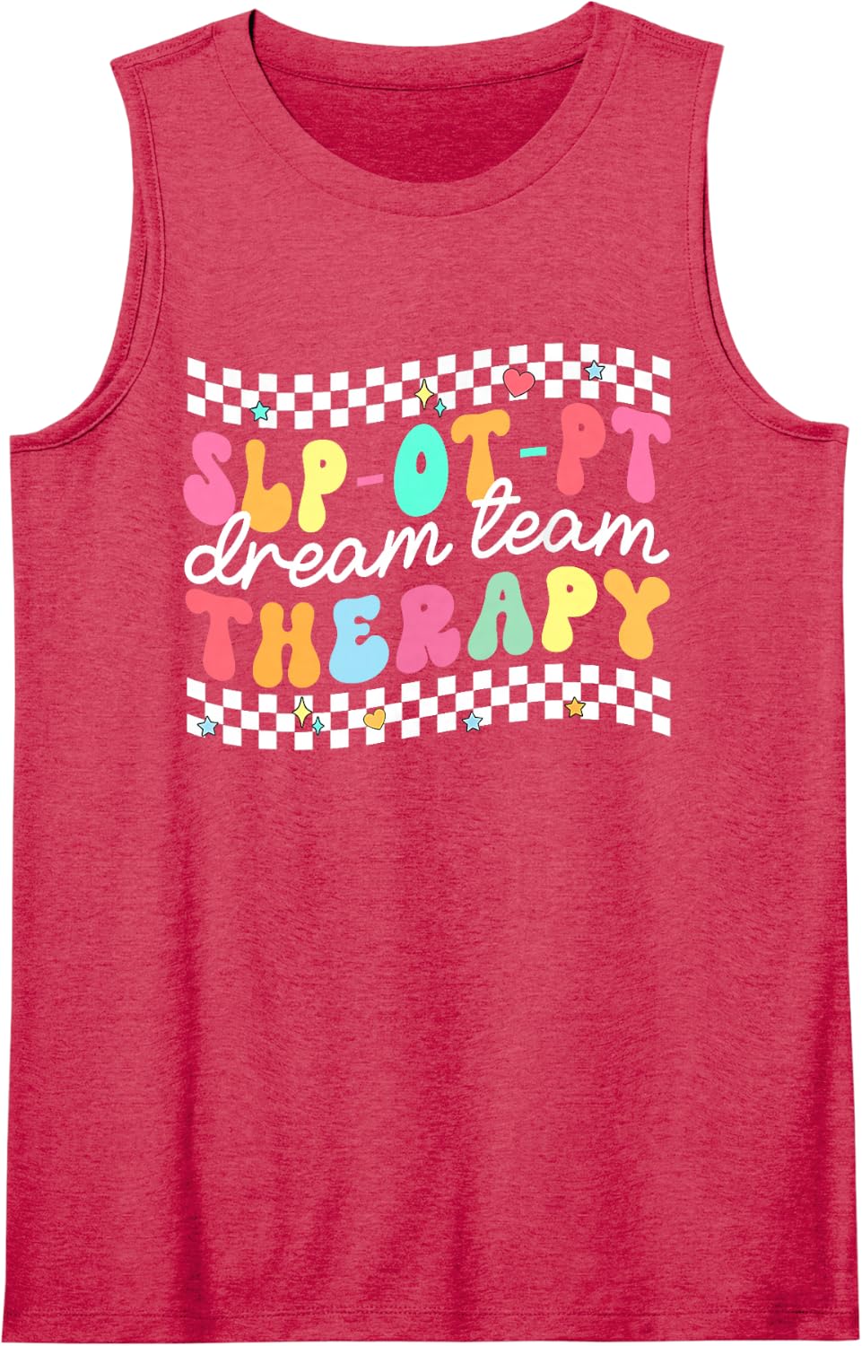 Week 2025 Sleeveless Tank Top - Red