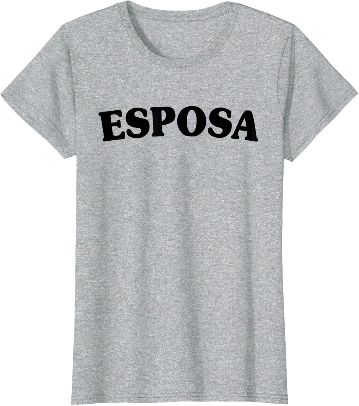 Esposa Latina Spanish Married Wedding Honeymoon Wife Esposa T-Shirt - Heather Grey